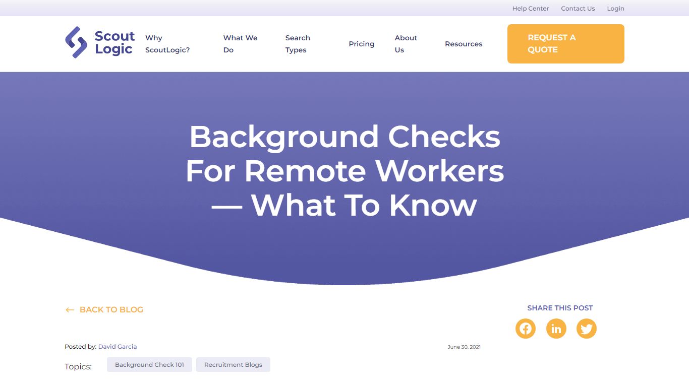 Background Checks For Remote Workers — What To Know